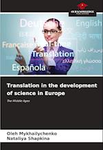 Translation in the development of science in Europe