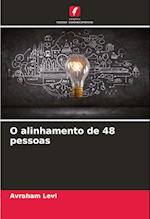 O alinhamento de 48 pessoas