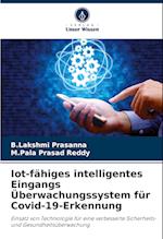 Iot-fähiges intelligentes Eingangs Überwachungssystem für Covid-19-Erkennung