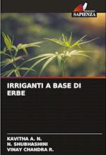 IRRIGANTI A BASE DI ERBE