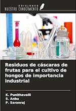 Residuos de cáscaras de frutas para el cultivo de hongos de importancia industrial