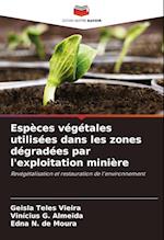 Espèces végétales utilisées dans les zones dégradées par l'exploitation minière