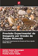 Previsão Experimental do Desgaste por Erosão de Polpas Minerais