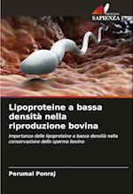 Lipoproteine a bassa densità nella riproduzione bovina