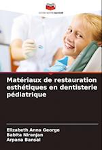 Matériaux de restauration esthétiques en dentisterie pédiatrique