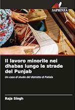 Il lavoro minorile nei dhabas lungo le strade del Punjab