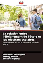 La relation entre l'éloignement de l'école et les résultats scolaires