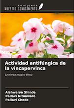 Actividad antifúngica de la vincapervinca