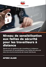 Niveau de sensibilisation aux failles de sécurité pour les travailleurs à distance