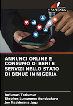 ANNUNCI ONLINE E CONSUMO DI BENI E SERVIZI NELLO STATO DI BENUE IN NIGERIA