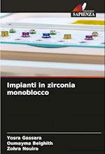 Impianti in zirconia monoblocco