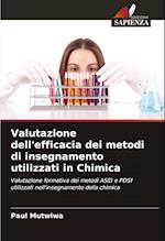 Valutazione dell'efficacia dei metodi di insegnamento utilizzati in Chimica