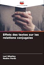 Effets des textos sur les relations conjugales