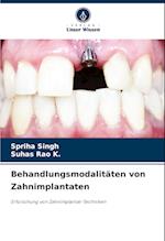 Behandlungsmodalitäten von Zahnimplantaten