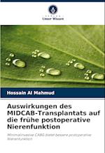 Auswirkungen des MIDCAB-Transplantats auf die frühe postoperative Nierenfunktion