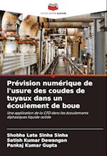 Prévision numérique de l'usure des coudes de tuyaux dans un écoulement de boue