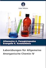 Laborübungen für Allgemeine Anorganische Chemie IV