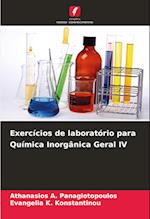 Exercícios de laboratório para Química Inorgânica Geral IV