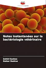 Notes instantanées sur la bactériologie vétérinaire