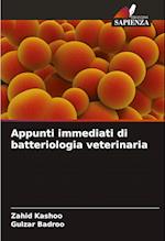 Appunti immediati di batteriologia veterinaria