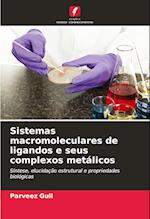 Sistemas macromoleculares de ligandos e seus complexos metálicos