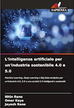 L'intelligenza artificiale per un'industria sostenibile 4.0 e 5.0