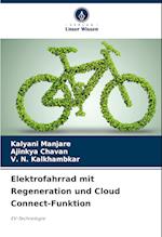 Elektrofahrrad mit Regeneration und Cloud Connect-Funktion