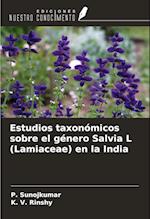 Estudios taxonómicos sobre el género Salvia L (Lamiaceae) en la India