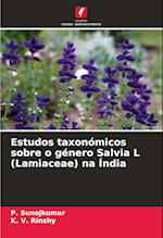 Estudos taxonómicos sobre o género Salvia L (Lamiaceae) na Índia