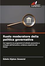 Ruolo moderatore della politica governativa