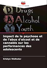 Impact de la psychose et de l'abus d'alcool et de cannabis sur les performances des adolescents