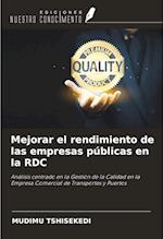 Mejorar el rendimiento de las empresas públicas en la RDC