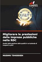 Migliorare le prestazioni delle imprese pubbliche nella RDC