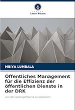 Öffentliches Management für die Effizienz der öffentlichen Dienste in der DRK