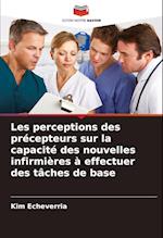 Les perceptions des précepteurs sur la capacité des nouvelles infirmières à effectuer des tâches de base