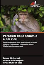 Parassiti delle scimmie e dei ricci