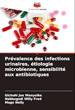 Prévalence des infections urinaires, étiologie microbienne, sensibilité aux antibiotiques