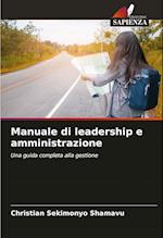 Manuale di leadership e amministrazione