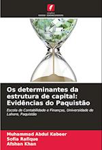 Os determinantes da estrutura de capital: Evidências do Paquistão