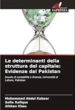 Le determinanti della struttura del capitale: Evidenze dal Pakistan