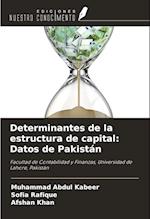 Determinantes de la estructura de capital: Datos de Pakistán