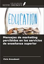 Mensajes de marketing percibidos en los servicios de enseñanza superior