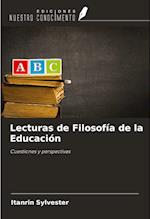 Lecturas de Filosofía de la Educación