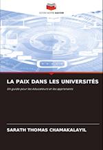 LA PAIX DANS LES UNIVERSITÉS