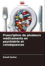 Prescription de plusieurs médicaments en psychiatrie et conséquences