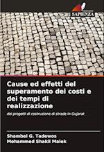 Cause ed effetti del superamento dei costi e dei tempi di realizzazione