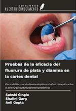 Pruebas de la eficacia del fluoruro de plata y diamina en la caries dental