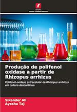 Produção de polifenol oxidase a partir de Rhizopus arrhizus