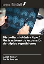 Distrofia miotónica tipo 1: Un trastorno de expansión de triples repeticiones