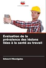 Évaluation de la prévalence des lésions liées à la santé au travail